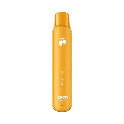 Beco Mate Mango Ice E-Zigarette – tropischer Mango-Geschmack mit Menthol, ideal für entspannte Dampffreunde in Deutschland.