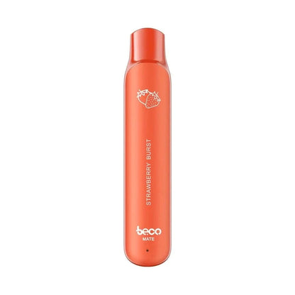 Alt Tag: Leckerer Strawberry Burst Vape von Beco Mate - schmecke sonnenreife Erdbeeren in jedem Zug. Perfekt für Fruchtliebhaber.