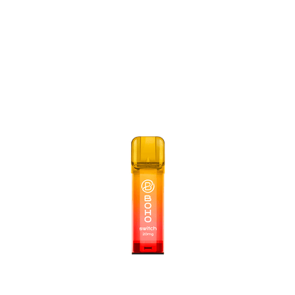 Vape’Ger Boho Switch Pod (2er Set) - Orange Soda (Limette Zitrone) Einweg Pod-System - EAN 646680309509 - von vape-dealer.de