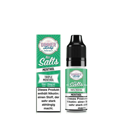 Entdecke die erfrischende Power von Triple Menthol E-Liquid mit Eukalyptus, Minze und Menthol. Spüre den belebenden Atemstoß!