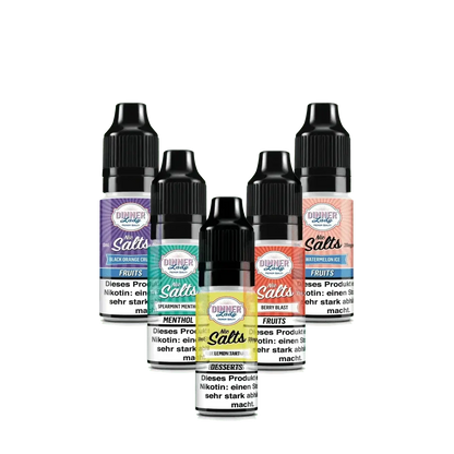 Entdecke die Vielfalt von Dinner Lady Nic Salts mit Tropical Ice – ein Abenteuer aus Zitrone, Limette, Orange und Menthol. Perfekt für Sommerabende!