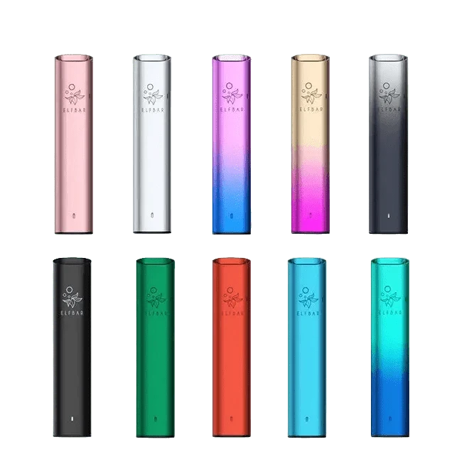 Verschiedene Elf Bar Mate 500 in bunten Farben, darunter das lebendige Aurora Pink. Entdecke deinen Favoriten für ein stylisches Vaping-Erlebnis!