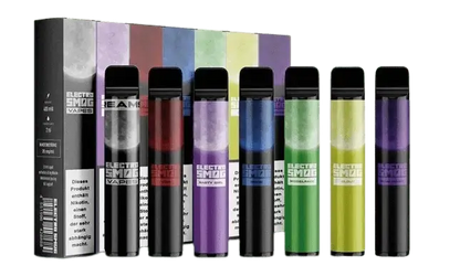 Entdecke Electro Smog - Modelface mit Honigmelonen-Geschmack; luxuriöse Vapes in verschiedenen Farben für dein elegantes Erlebnis.