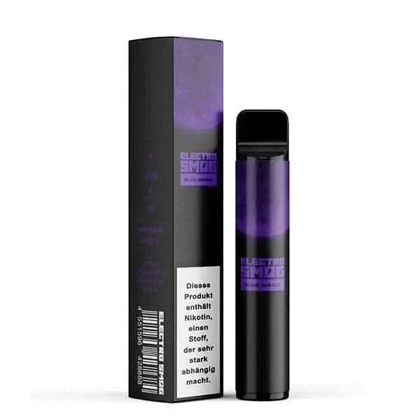 Erlebe das Blue Magic Aroma von Electro Smog - geheimnisvolle Blaubeere und süße Traube für einen intensiven Fruchtgenuss.