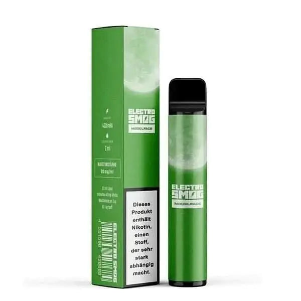 Elektro Smog Modelface Vape mit Honigmelone-Geschmack in schickem Grünen Design entdecken, ideal für dein luxuriöses Erlebnis.