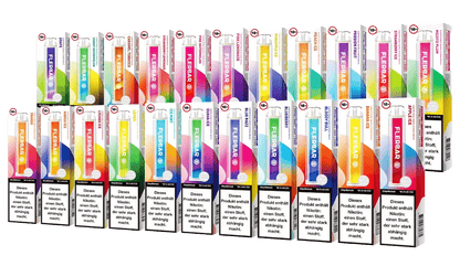 Entdecke die Vielfalt von Flerbar M Apple Ice Apfel Menthol, ideal für einen erfrischenden Vape-Genuss mit süßem Apfelaroma.
