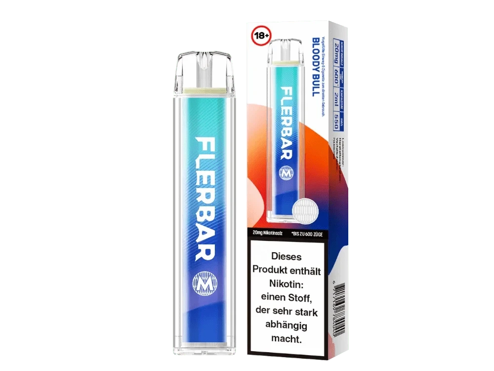 Flerbar Flerbar M - Bloody Bull (Energy Drink Zitrone) Einweg-Vape kaufen Flerbar Flerbar M - Bloody Bull (Energy Drink Zitrone) Einweg-Vape kaufen