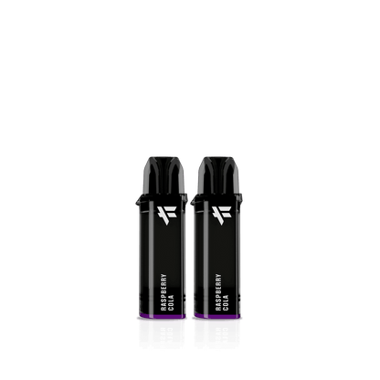 Fuyl Pod Doppelpack, Geschmack Raspberry Cola, erlebe die süße Mischung aus Himbeere und Cola, perfekter Genussmoment für dich.