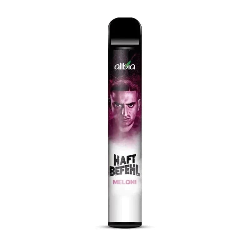 Vape-Stift mit Wassermelonenaroma von Haftbefehl, ideal für erfrischenden Sommergenuss.