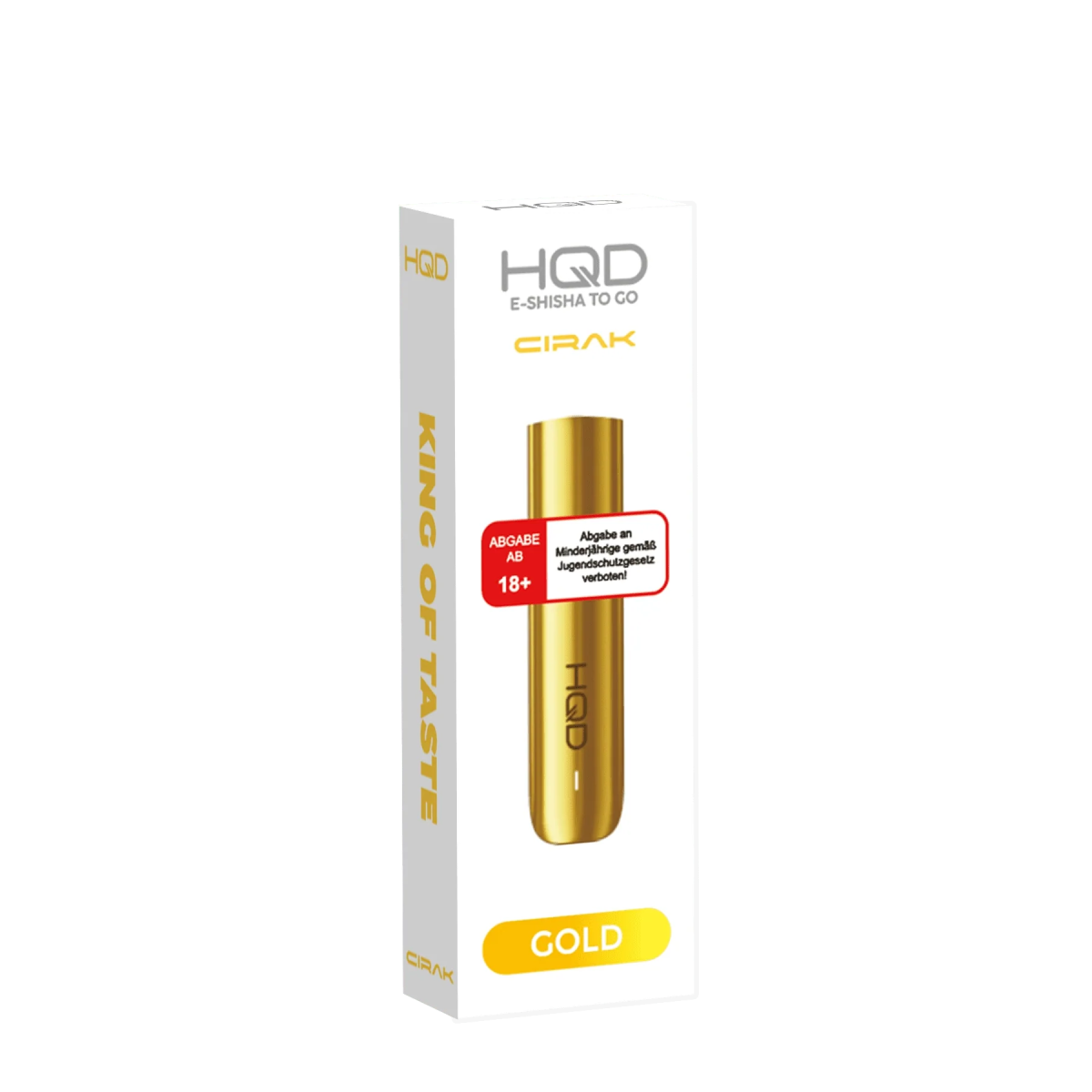 HQD HQD Cirak Basisgerät - Gold (Gold) Einweg Pod-System - EAN 6937105459454 - von vape-dealer.de
