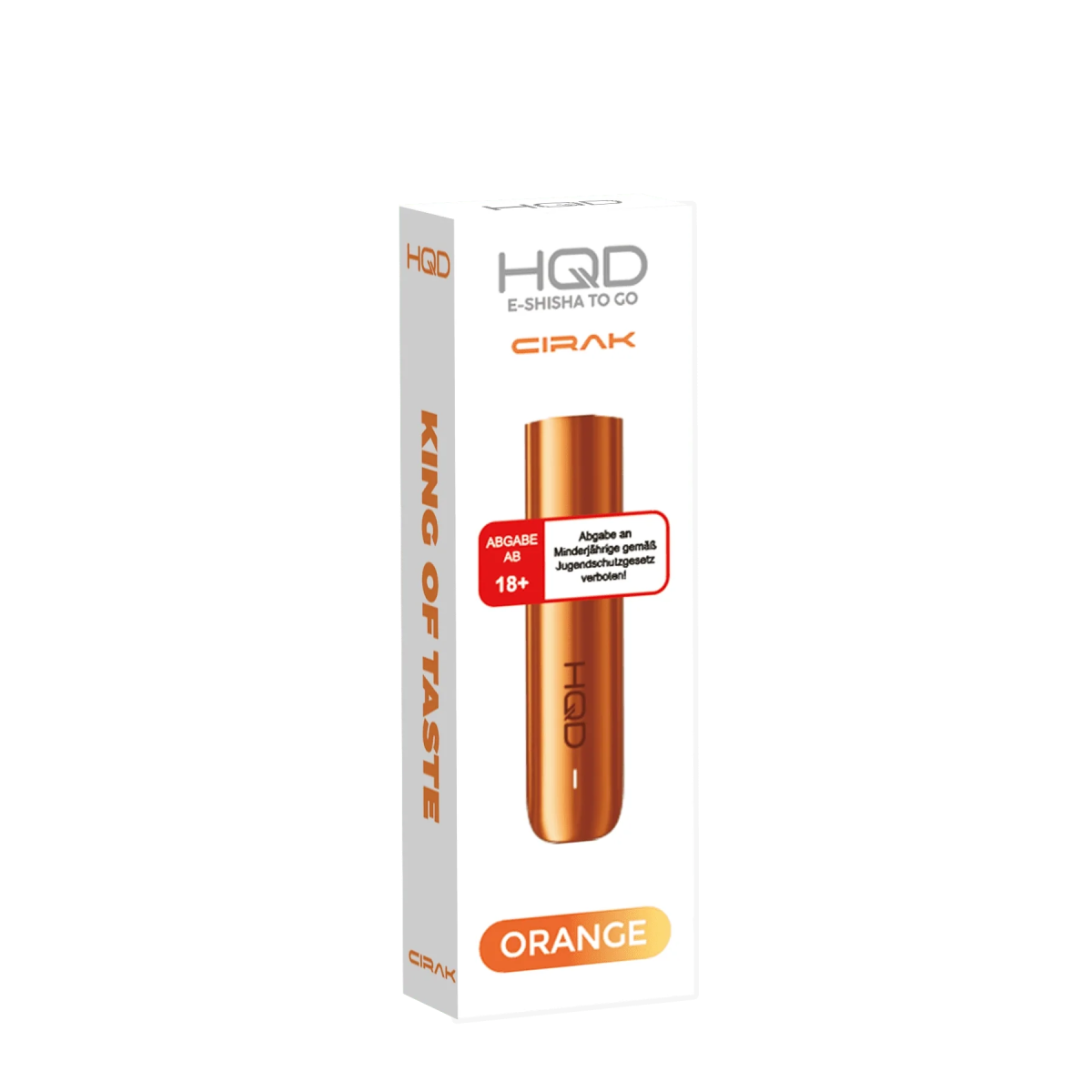 HQD HQD Cirak Basisgerät - Orange (Orange) Einweg Pod-System - EAN 6937105459492 - von vape-dealer.de