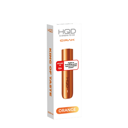 HQD HQD Cirak Basisgerät - Orange (Orange) Einweg Pod-System - EAN 6937105459492 - von vape-dealer.de