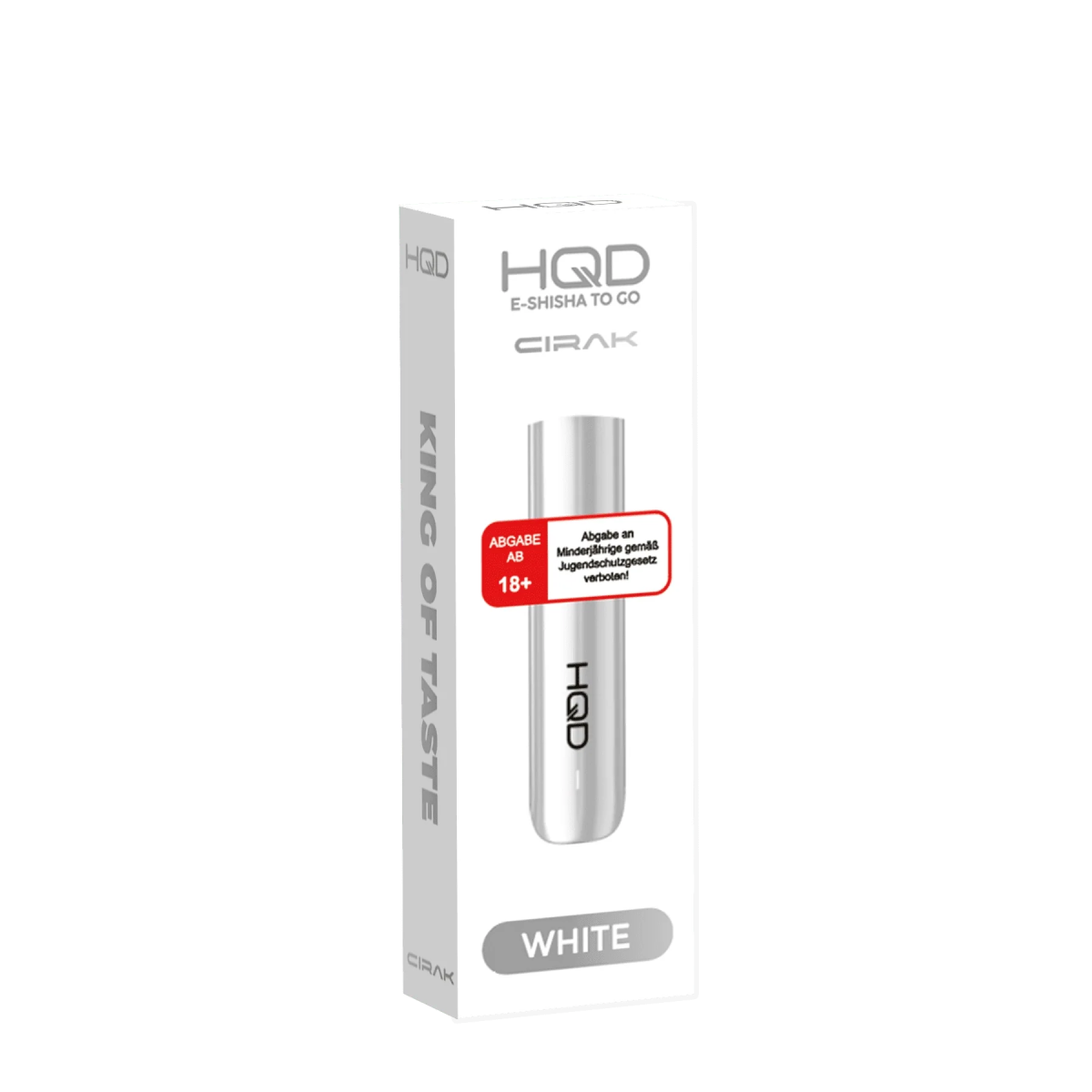 HQD HQD Cirak Basisgerät - White (Weiß) Einweg Pod-System - EAN 6937105459539 - von vape-dealer.de