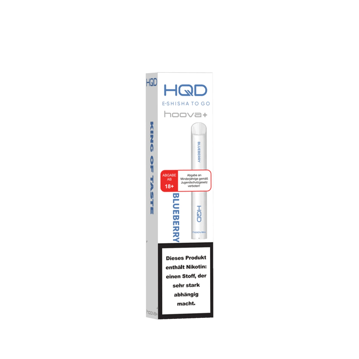 HQD Hoova Plus - Blueberry (Blaubeeere) Einweg-Vape - EAN 6937105451861 - von vape-dealer.de