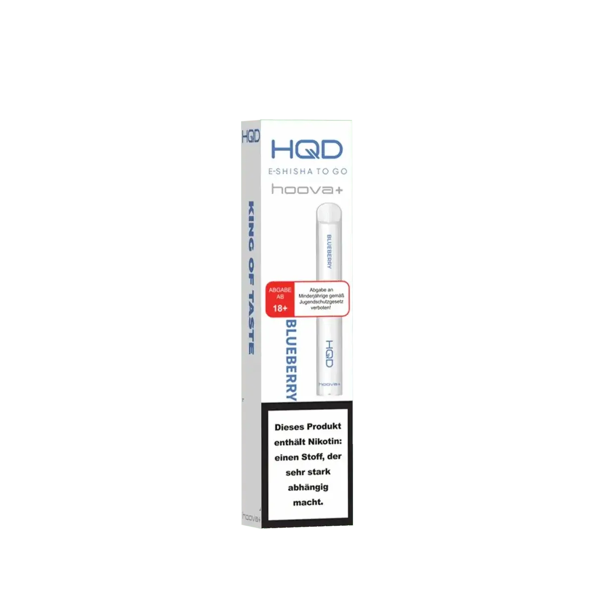 HQD Hoova Plus Blaubeere E-Shisha für authentischen Blaubeergeschmack, perfekt für dich, der echten Genuss liebt.