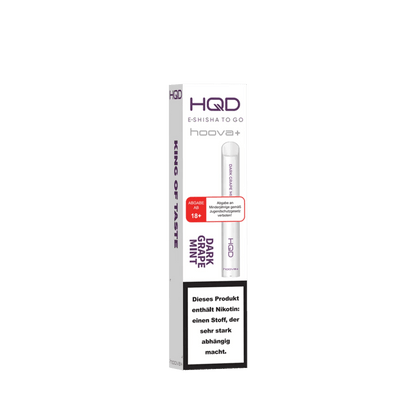 HQD Hoova Plus - Dark Grape Mint (Dunkle Traube Minze) Einweg-Vape - EAN 6937105451809 - von vape-dealer.de