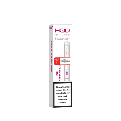 HQD Hoova Plus - Strawberry Kiwi (Erdbeere Kiwi) Einweg-Vape - EAN 6937105451847 - von vape-dealer.de