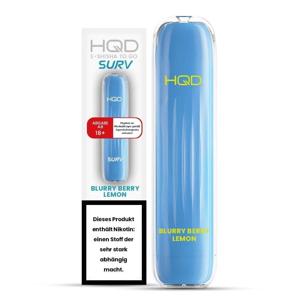 HQD Surv - Blurry Berry Lemon (Blaubeere Himbeere Zitrone) Einweg-Vape - EAN 6973826702059 - von vape-dealer.de