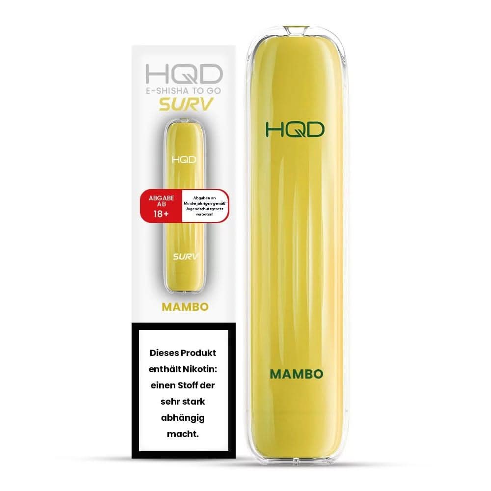 HQD Surv Mambo Ananas Mango Einweg E-Shisha - Tropisches Dampferlebnis