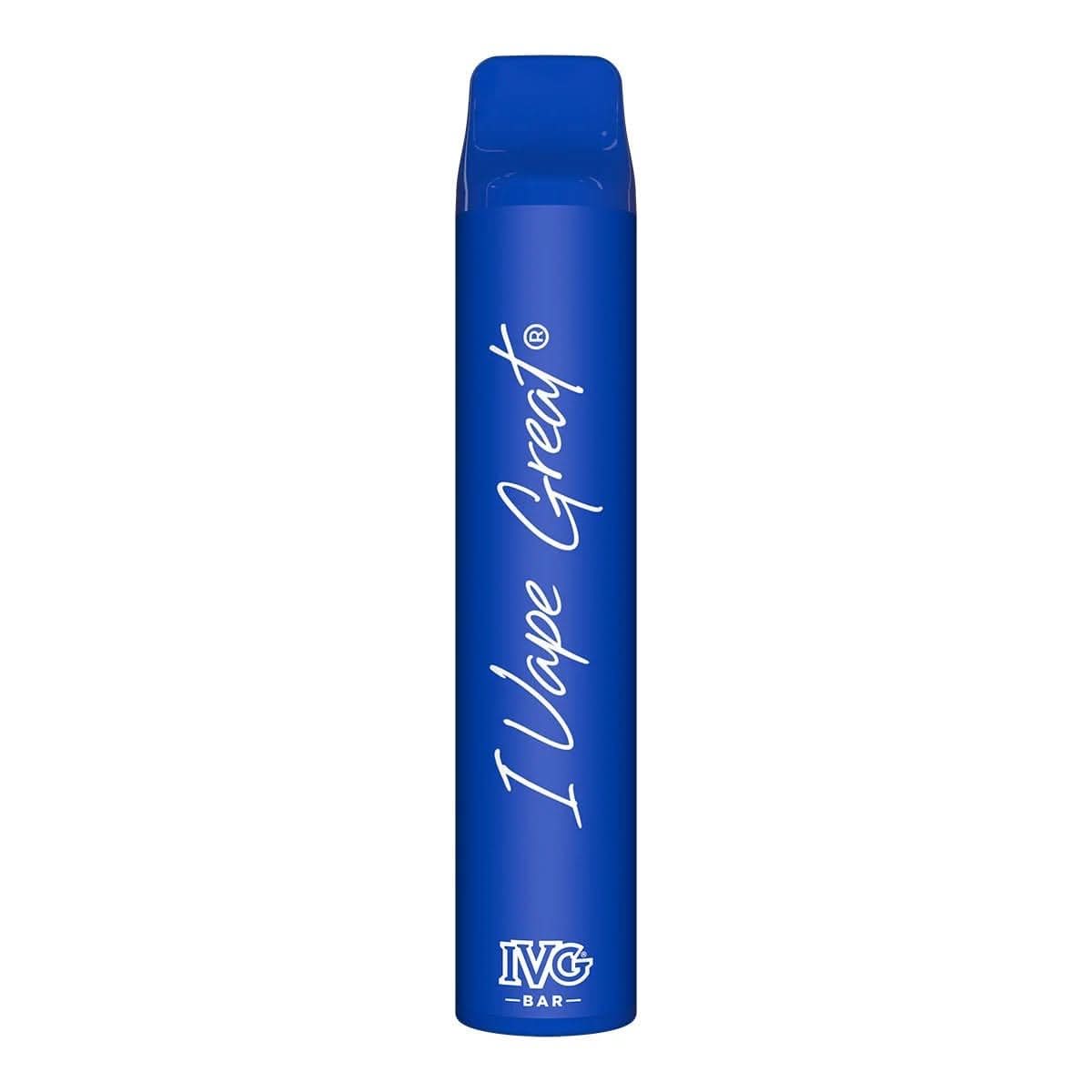 Entdecke den IVG Plus Blue Raspberry Ice Vape mit kühlem Menthol-Kick, perfekt für fruchtige und erfrischende Dampferlebnisse.
