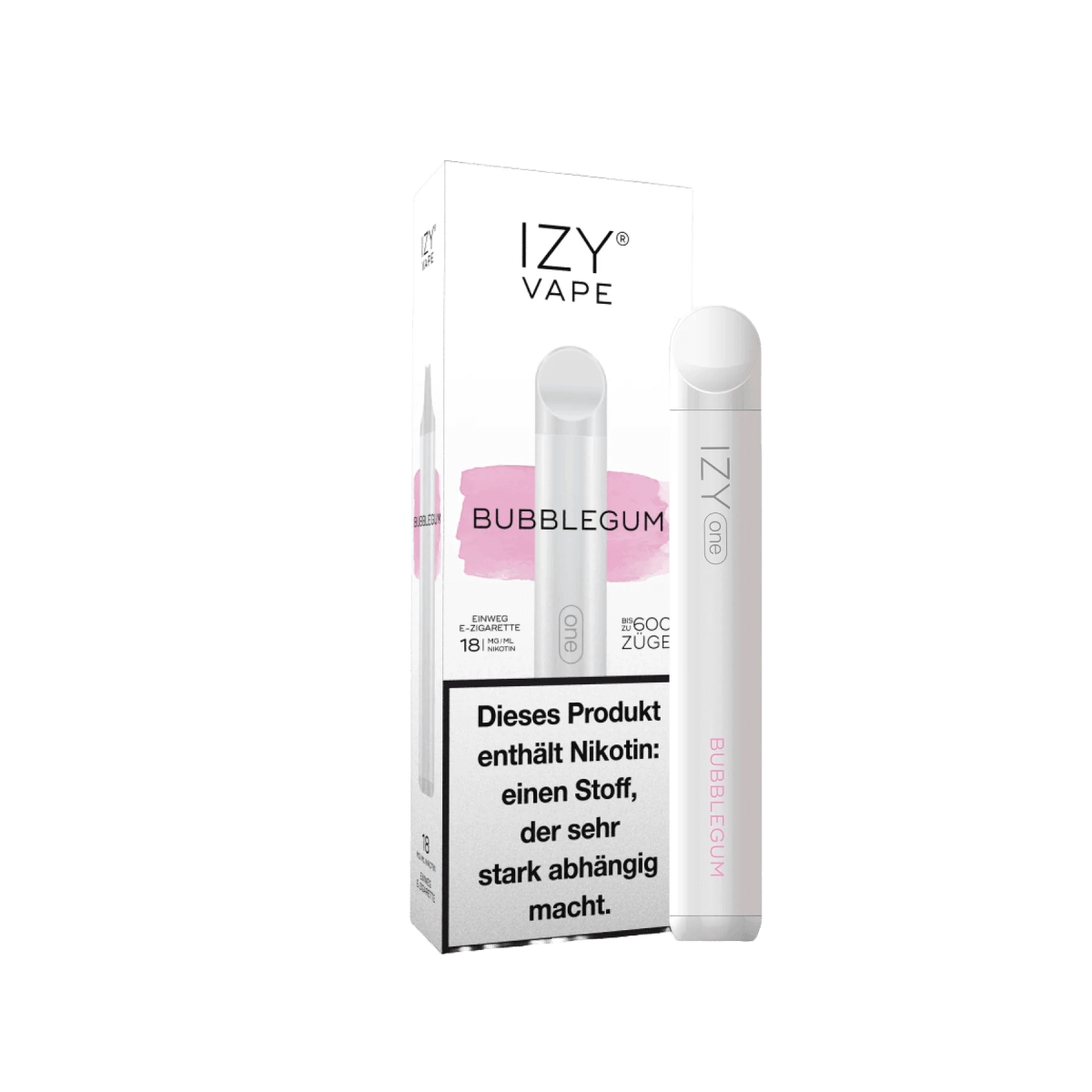 Izy Vape Izy One - Bubblegum (Kaugummi) Einweg-Vape kaufen Izy Vape Izy One - Bubblegum (Kaugummi) Einweg-Vape kaufen