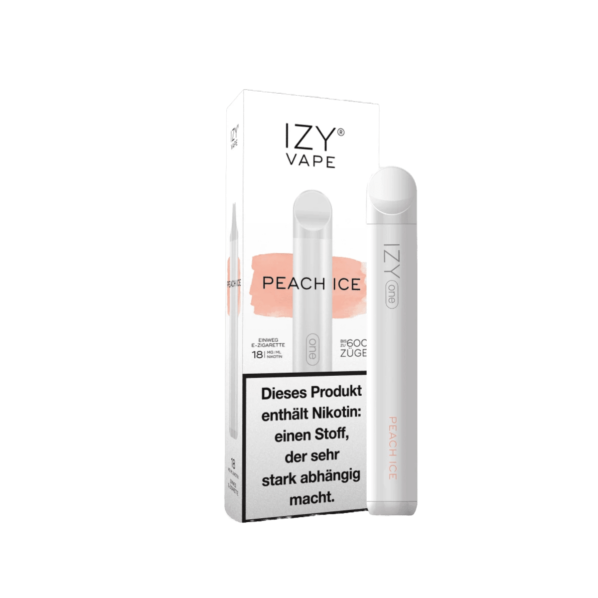 Izy Vape Izy One - Peach Ice (Pfirsich Menthol) Einweg-Vape kaufen Izy Vape Izy One - Peach Ice (Pfirsich Menthol) Einweg-Vape kaufen