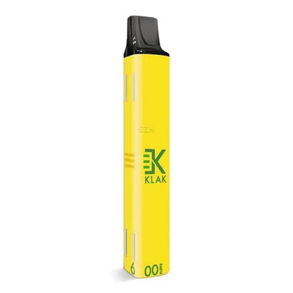Erlebe den erfrischenden Geschmack mit dem Klik-Klak Green Lemon Vape Pen: perfekt für eine belebende Zitronenpause.