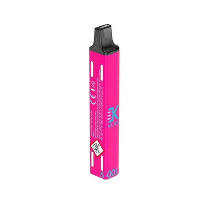 Alt Tag: Klik-Klak Watermelon Einweg-Vape in knalligem Pink für fruchtigen Sommergenuss. Entdecke die pure Wassermelonen-Essenz.