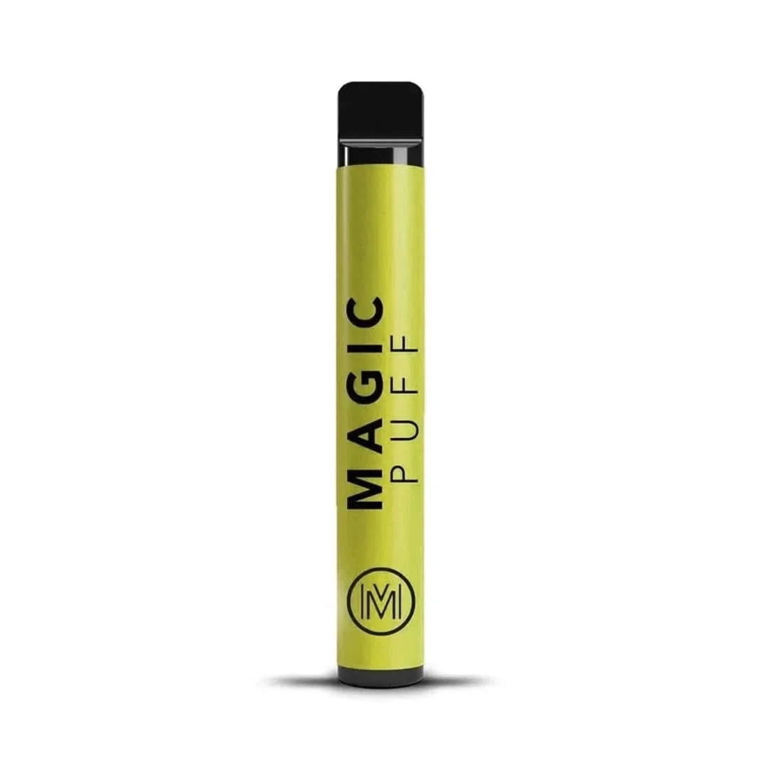 Magische Magic Puff 700 Einweg E-Zigarette in gelber Farbe für dein einzigartiges Vaping-Erlebnis