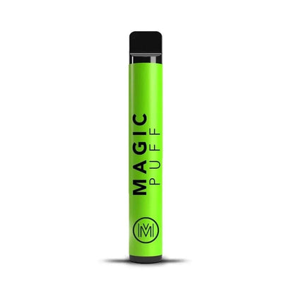Erlebe die Magie der Einweg E-Zigarette Magic Puff 700 in lebhaftem Grün. Bereit für dein einzigartiges Vaping-Erlebnis?