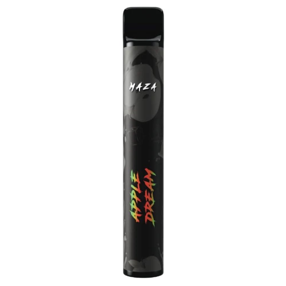 Maza Go - Apple Dream E-Zigarette mit frischem Apfelgeschmack, perfekt für ein fruchtiges Dampferlebnis unterwegs.