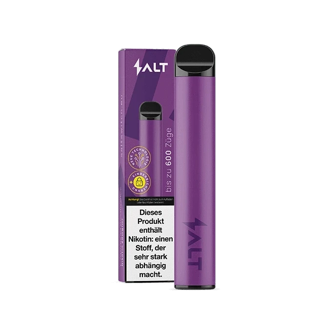 Alt Tag: Entdecke den SALT SWITCH von Pro Vape. Dein entspannter Genussmoment in angesagtem Lila. Einfach einstecken und dampfen.