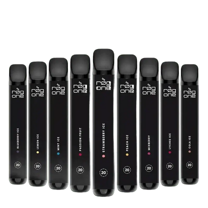 Entdecke die Rog One E-Zigaretten Kollektion: Erfrischende Aromen wie Zitrone und Menthol warten auf dich.