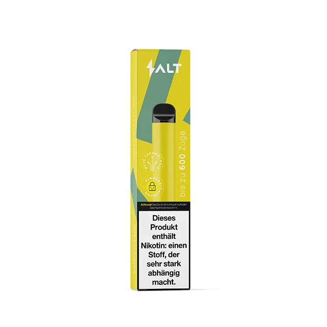 Salt Switch Banana Ice Einweg-Vape mit Bananen-Menthol-Geschmack, 600 Züge, cool und erfrischend für dein Vape-Erlebnis