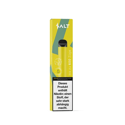 Salt Switch Banana Ice Einweg-Vape mit Bananen-Menthol-Geschmack, 600 Züge, cool und erfrischend für dein Vape-Erlebnis