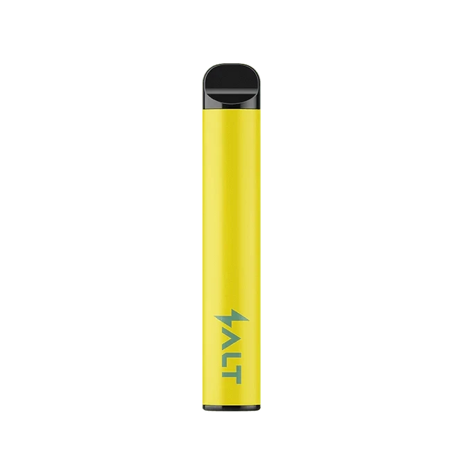 Gelbes Salt Switch Vape mit Bananen-Menthol-Geschmack, ideal für entspanntes Dampfen und kühle Erfrischung, wo und wann du willst.