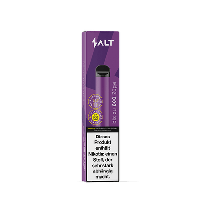 Salt Switch E-Zigarette Grapefruit Honig, bis zu 600 Züge purer Genuss. Verwöhnende Aromen versprechen Wohlfühlmomente.