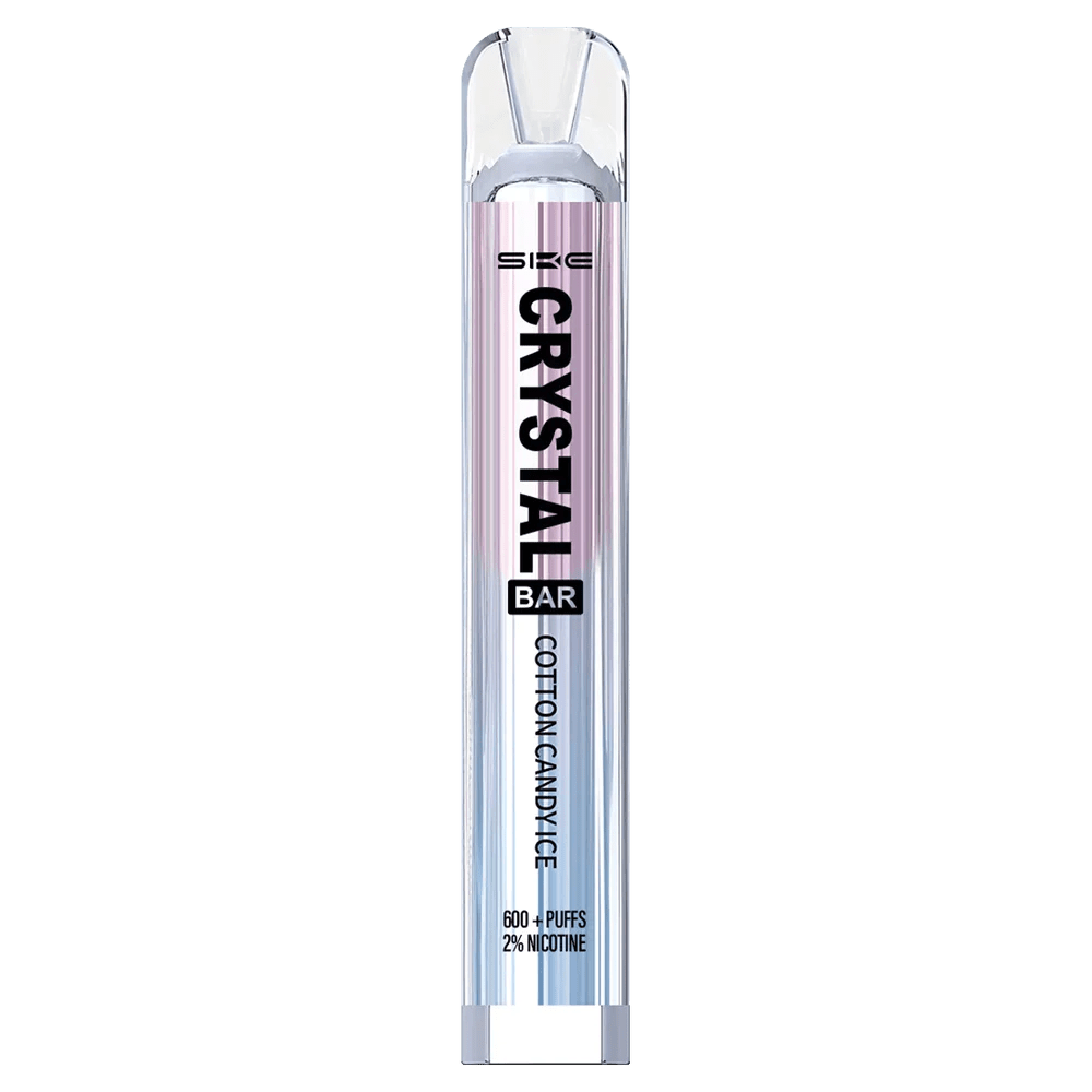 SKE Crystal Bar Zuckerwatte Menthol - Verspieltes Dampfen mit süßem Zuckerwatte und kühlem Menthol, ideale Wahl für Jahrmarktfreunde.