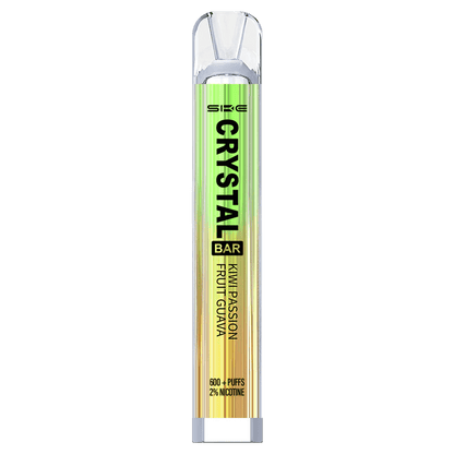 Genieße den tropischen Geschmack der SKE Crystal Bar - Kiwi Passionsfrucht Guave. Ein Hauch Exotik für deinen Alltag.