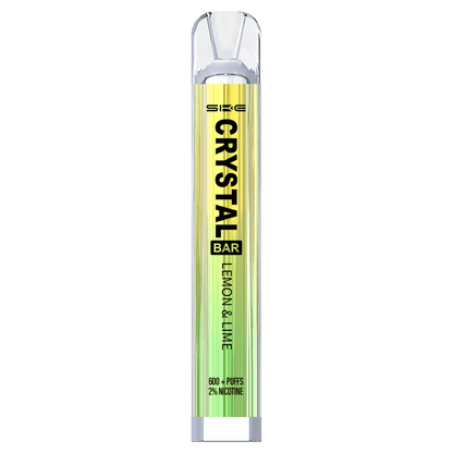 SKE Crystal Bar - Lemon Lime (Zitrone Limette) Einweg-Vape - EAN 6970923916646 - von vape-dealer.de