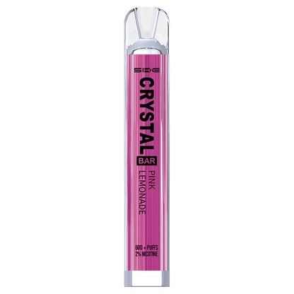 Erlebe SKE Crystal Bar Pink Lemonade mit spritzigen Zitrus- und süßen Beerennoten für dein dampfendes Vergnügen.