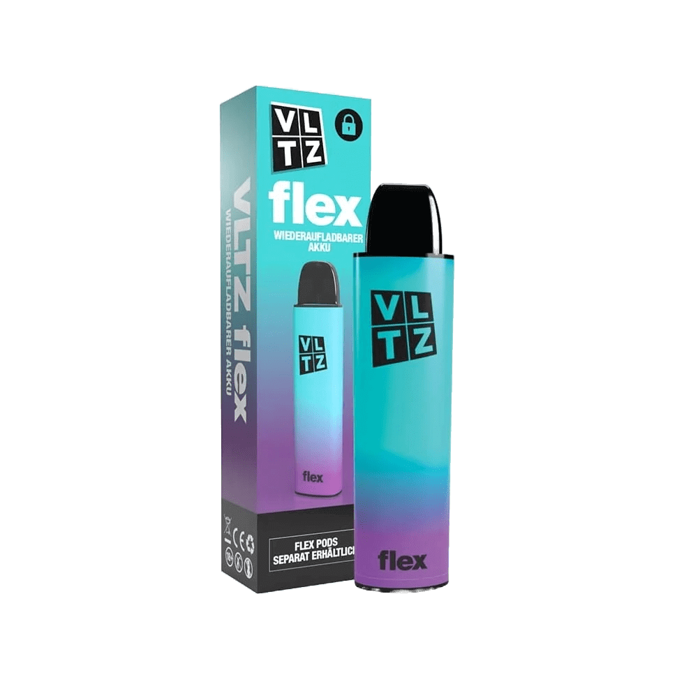 Entdecke das VLTZ Flex Basisgerät in Blue Galaxy: Die kosmische Schönheit aus Blau und Lila wartet auf dich. Perfekt für Weltraumfans!
