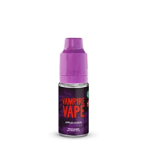 Vampire Vape Applelicious E-Liquid, grüner Apfelgeschmack, ideal für erfrischendes Dampferlebnis in purer Frische.