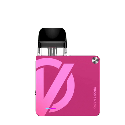 Vaporesso XROS 3 Nano Kit in Rose Pink, zeig deine spielerische Seite und genieße mit Stil. Perfekt für fröhliche Treffen!