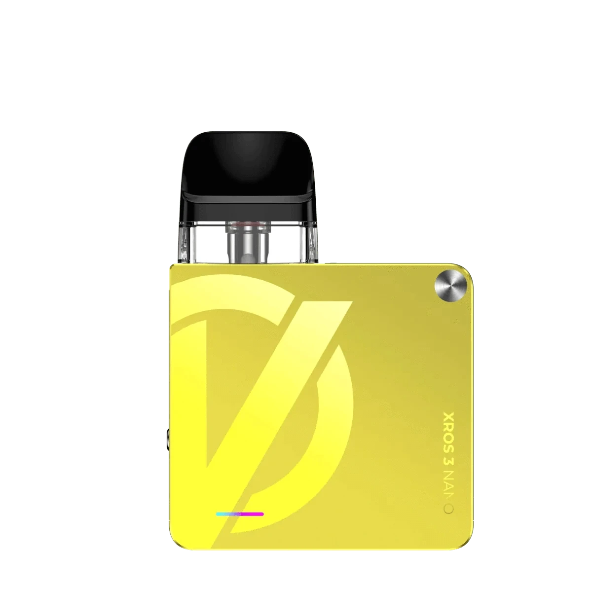 Vaporesso XROS 3 Nano Kit in leuchtendem Gelb für positive Vibes und individuellen Stil im Alltag. Optimistisch und außergewöhnlich.