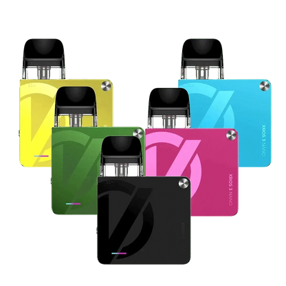 Vaporesso XROS 3 Nano Kit in verschiedenen Farben, inklusive verspieltem Rose Pink, bringt Farbe in dein Leben.