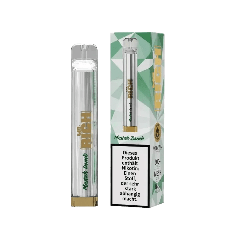 Mr. R!ch Mnstah Bomb E-Zigarette für explosive Energie, belebt deine Sinne und gibt dir den Energieschub, den du brauchst.