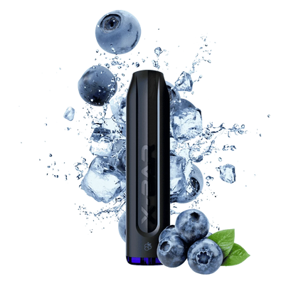 X-Bar 650 Vape Pen, perfekt für unterwegs mit frischem Blaubeer-Design und starkem Akku – Dein Reisebegleiter von J Well.