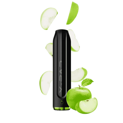 X-Bar 650 Vape Pen mit frischem Apfelgeschmack - Dein perfekter Begleiter für unterwegs. Kompakt, leicht und leistungsstark.