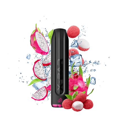 Entdecke den X-Bar 650 Vape Pen mit fruchtiger Drachenfrucht und Eis Aroma, perfekt für unterwegs, von J Well.